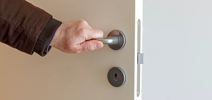 Restroom Locks Privacy Bolt Installation in Atascadero, California